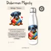 achala-journal-garrafa-elo-autista-Doberman-Pinscher-Majesty