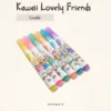 Marca Textos Kawaii Qesefun Lovely Friends - Image 7