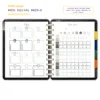 Refil Planner Meu Social Media Anual Achala 8 furos - Image 11