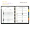 Refil Planner Meu Social Media Anual Achala 8 furos - Image 2