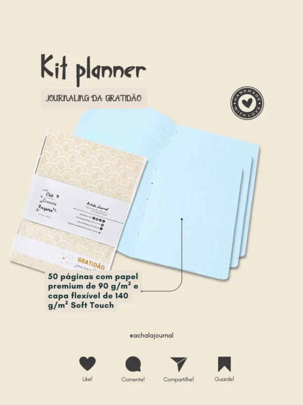 Achala Planner Kit Gratidão
