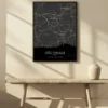 Quadro Horizontes de São Paulo - Personalizado A3 Vertical
