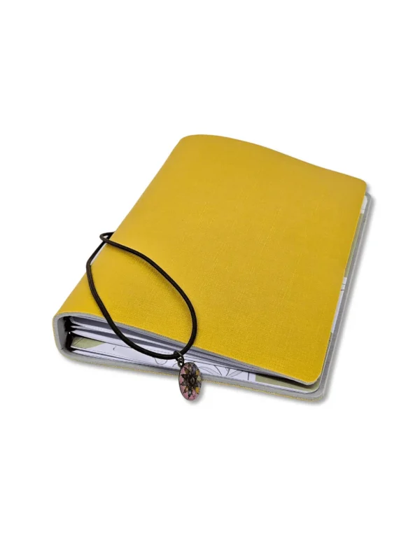 Capa Planner Achala Ouro Mandala - Tipo Midori