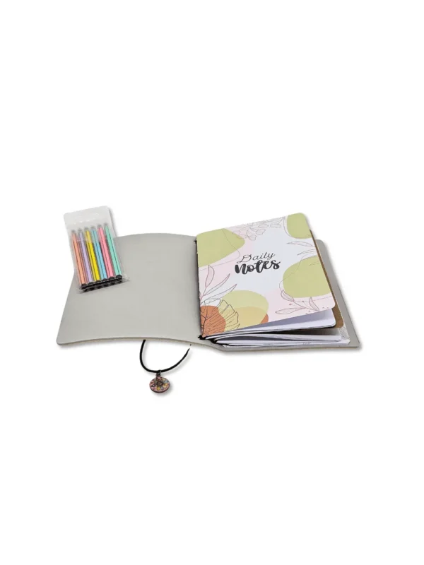 Capa Planner Achala Ouro Mandala - Tipo Midori