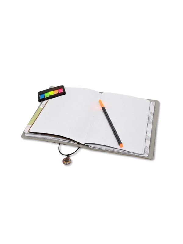 Capa Planner Achala Ouro Mandala - Tipo Midori