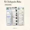Kit Stickynotes Boho