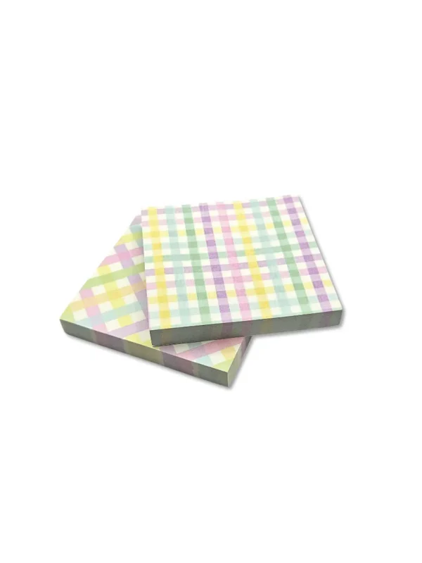 SoftTones Gingham Bloco Adesivo