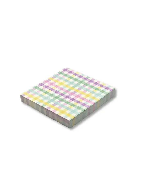 SoftTones Gingham Bloco Adesivo