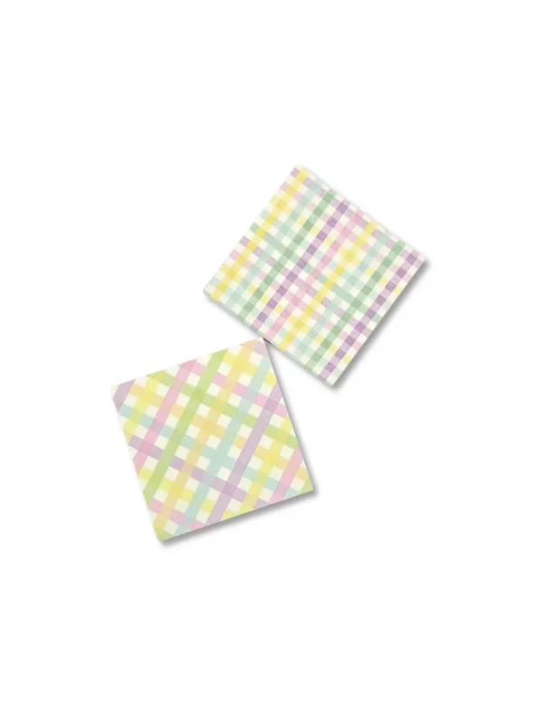 SoftTones Gingham Bloco Adesivo