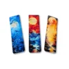 Conjunto Achala com 3 Marcadores de Páginas Magnéticos Reflexos Lunares inspirados nas fases da lua.