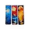 Conjunto Achala com 3 Marcadores de Páginas Magnéticos Reflexos Lunares inspirados nas fases da lua.