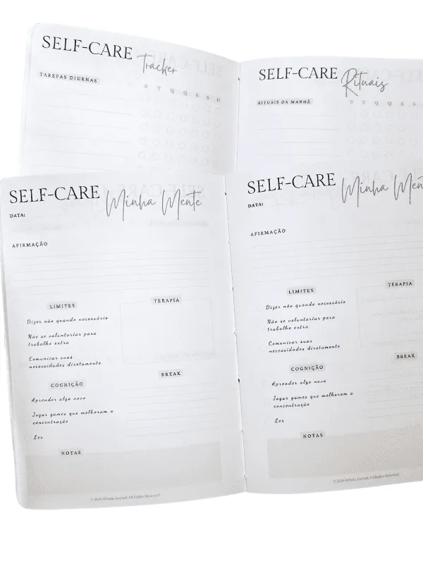Planner Achala SelfHarmony - Insert Selfcare Trimestral
