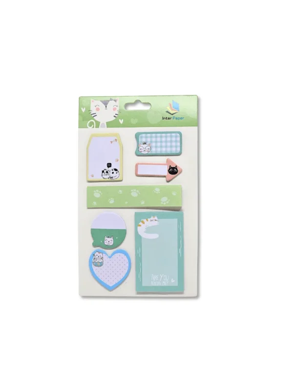 Meow Sticky Notes Inter Paper - Adesivos