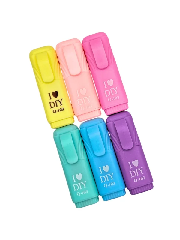 Mini Kit I Love Diy: Marca-Texto