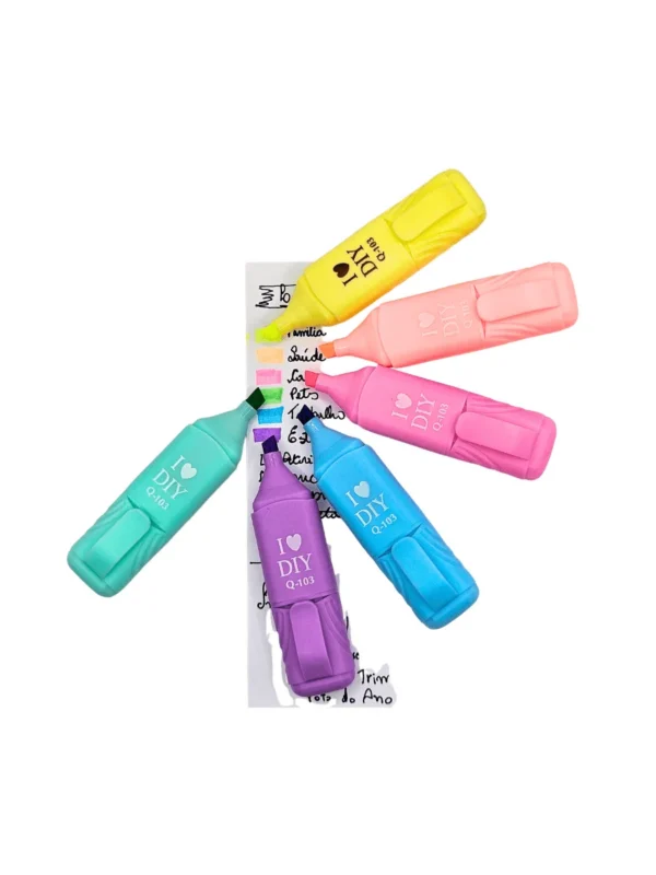Mini Kit I Love Diy: Marca-Texto