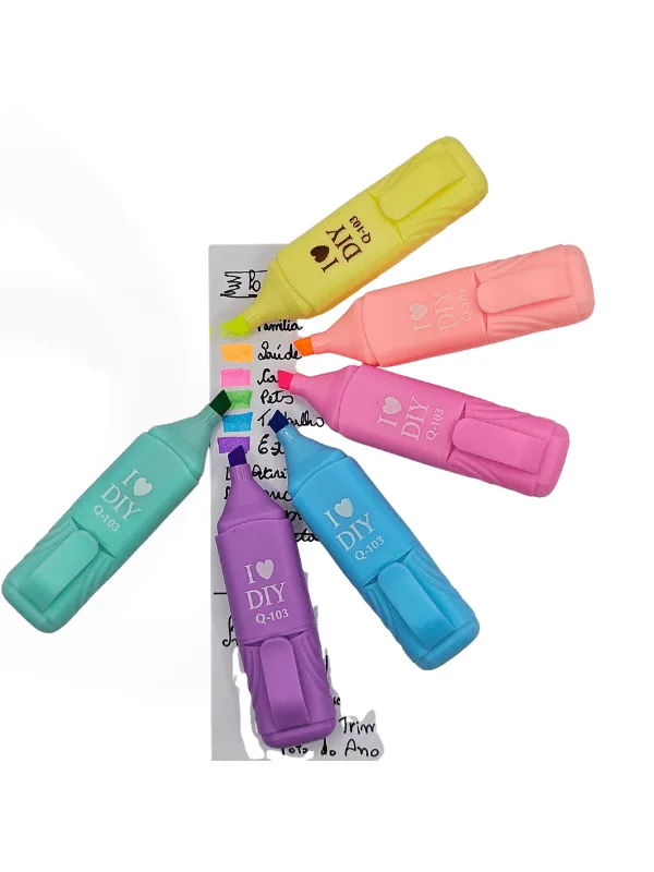 Mini Kit I Love Diy: Marca-Texto