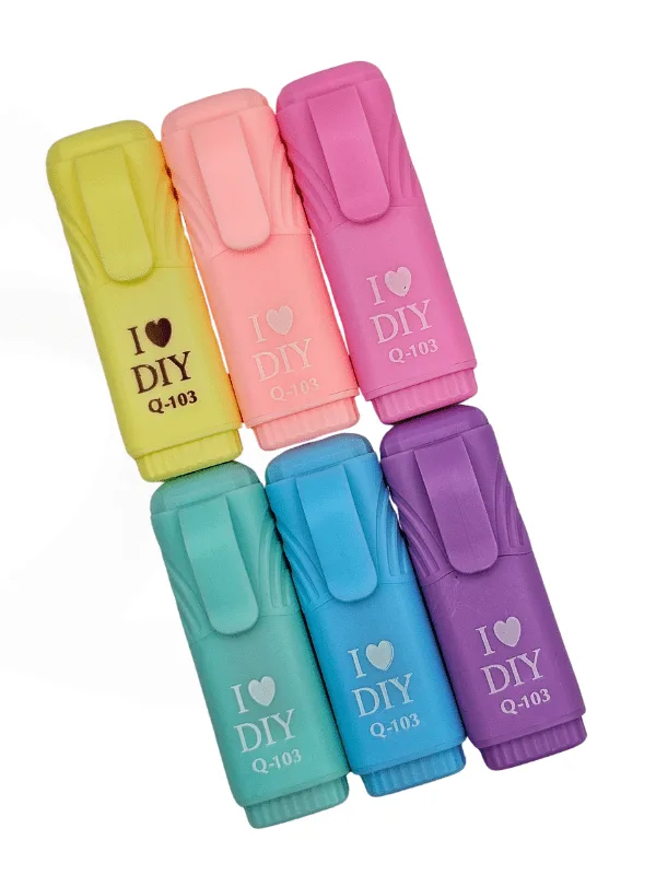 Mini Kit I Love Diy: Marca-Texto