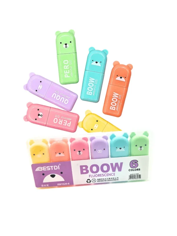 Mini Kit Ursos Boow - Marca Texto