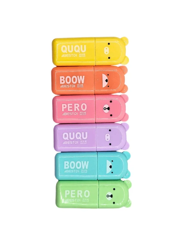 Mini Kit Ursos Boow - Marca Texto