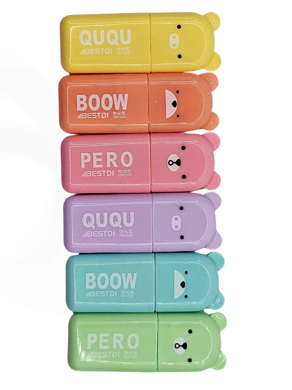 Mini Kit Ursos Boow - Marca Texto