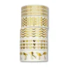 Washi Tapes Tropical Gold - Kit Dourados 5 unid