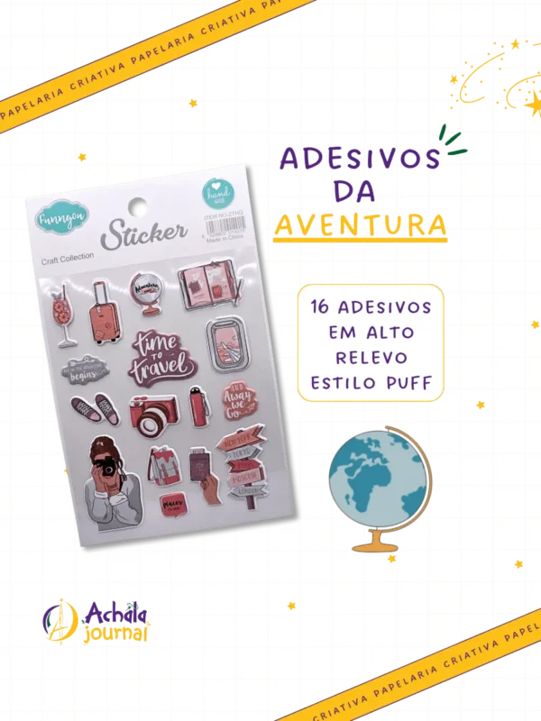 Adesivos da Aventura: Decore e Inspire