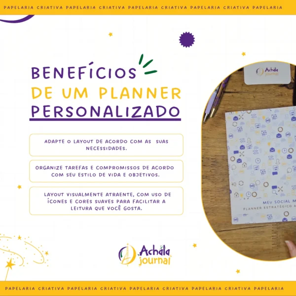 Agenda Planner Diário 2025 Terra | Anual Datado - Papelaria Achala