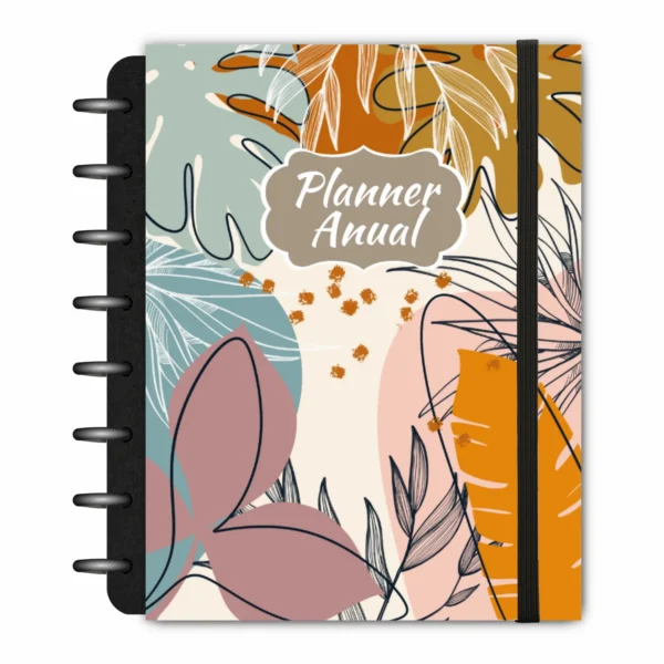 Agenda Planner Diário 2025 Terra | Anual Datado - Papelaria Achala