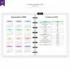 Refil Agenda Planner Diário 2025 para 1 ano | Anual Datado - Papelaria Achala