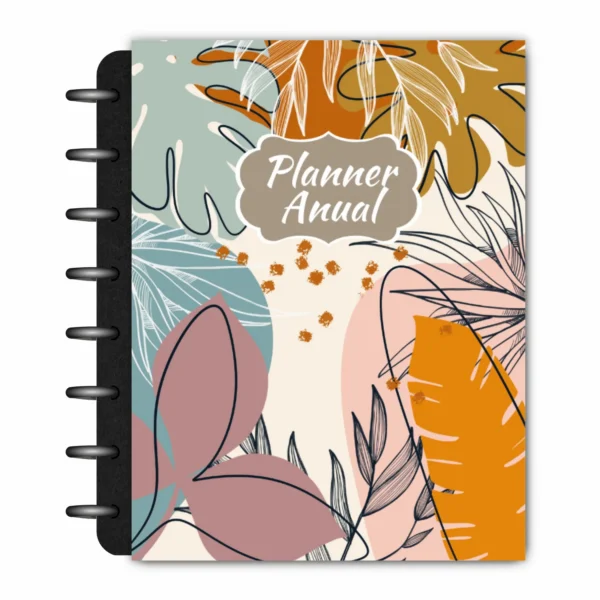 Agenda Planner Diário 2025 Terra | Anual Datado - Papelaria Achala