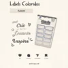 Labels Coloridos Inter Paper - Anotações Adesivas
