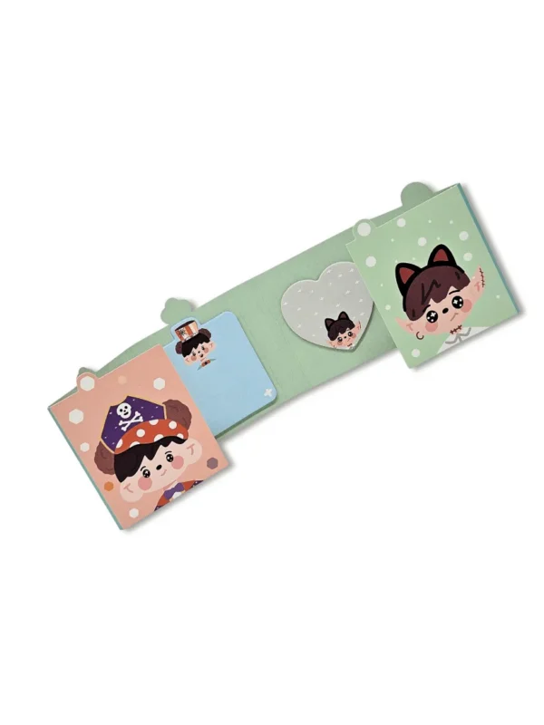 Pirate album sticky pads