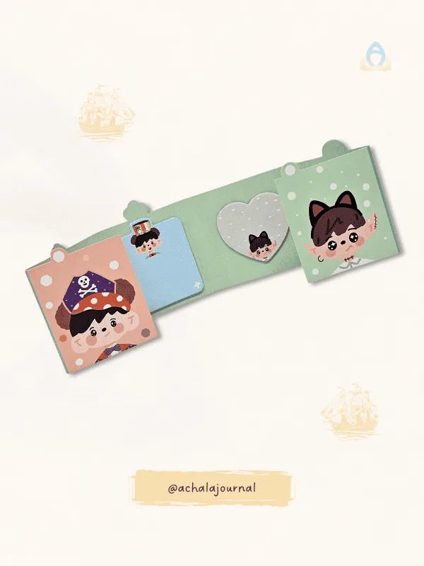 Pirate album sticky pads