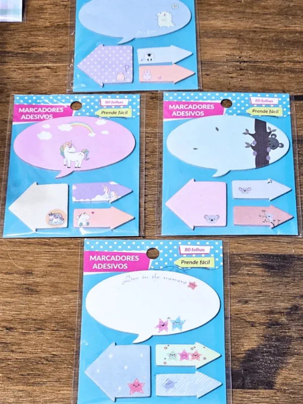 Mini memo kit - Bloco de Anotações