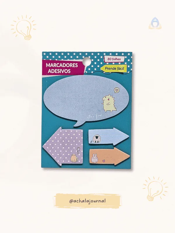 Mini memo kit - Bloco de Anotações