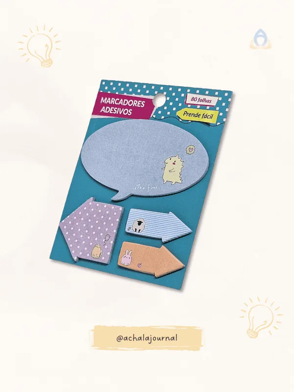 Mini memo kit - Bloco de Anotações