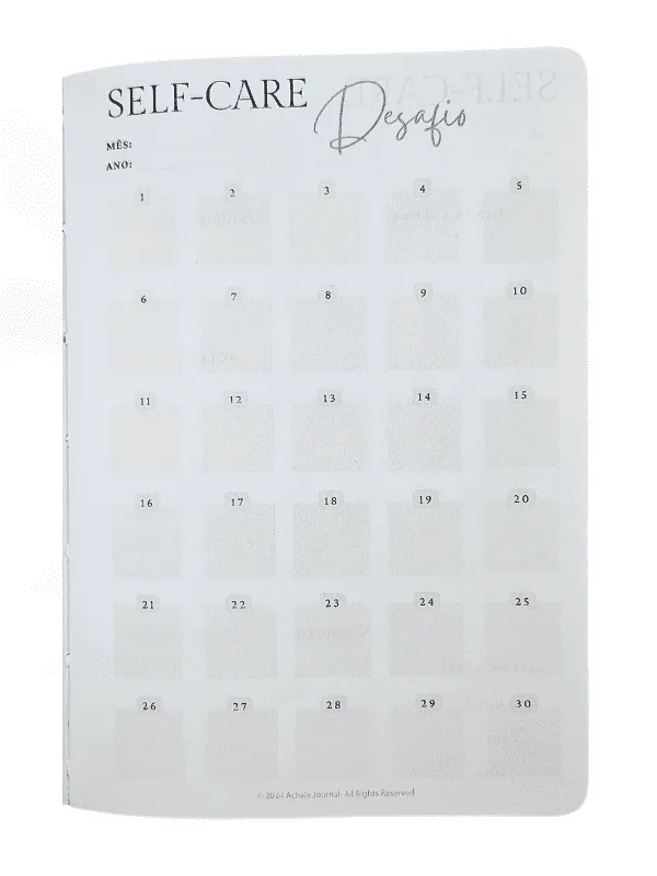 Planner Achala SelfHarmony - Insert Selfcare Trimestral