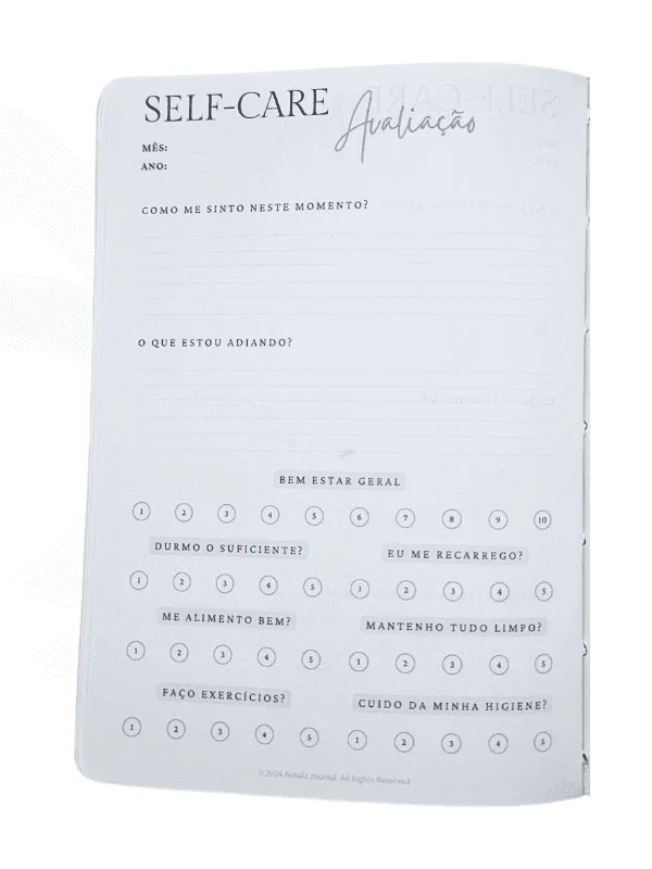 Planner Achala SelfHarmony - Insert Selfcare Trimestral