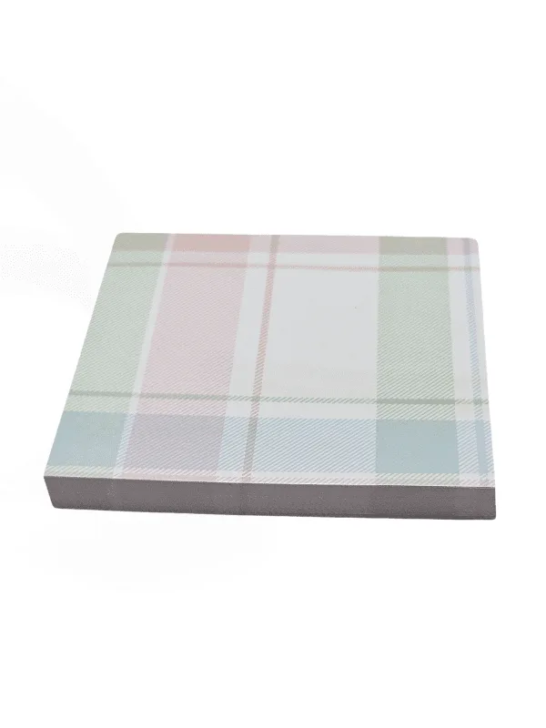 SoftTones Gingham Bloco Adesivo