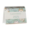 Calendário de Mesa 2025 - Cute Cats Planner | Personalizado e Prático