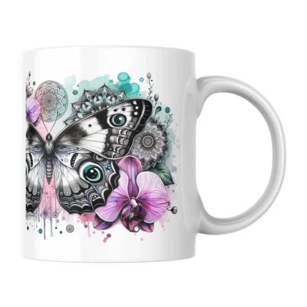Caneca Jardim das Asas - Cerâmica