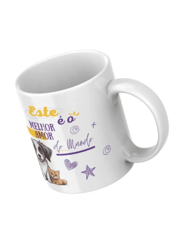 Caneca Meu Melhor Amor - Cerâmica