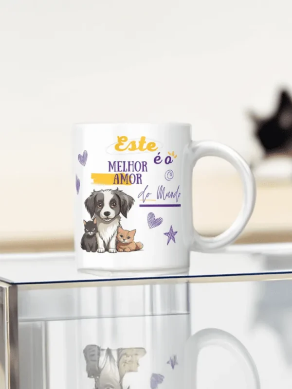 Caneca Meu Melhor Amor - Cerâmica