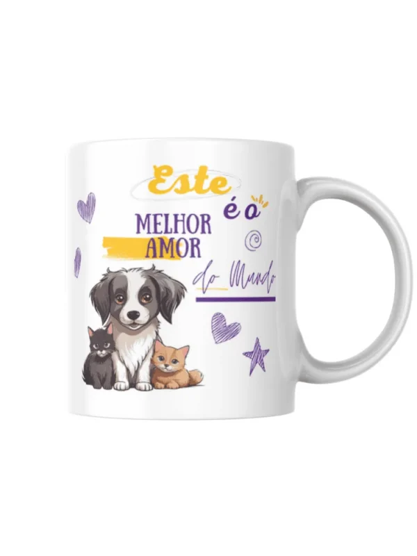 Caneca Meu Melhor Amor - Cerâmica