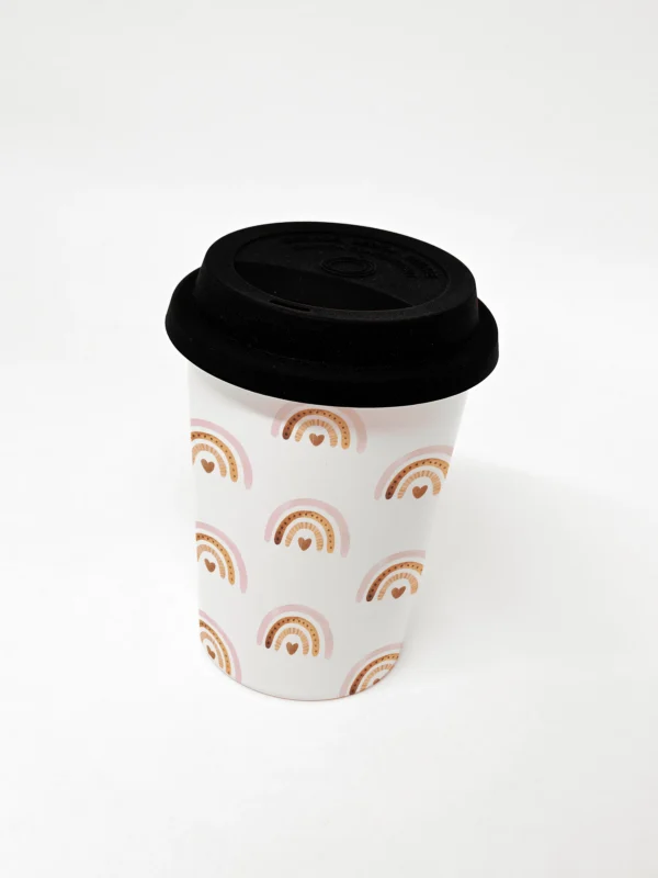 Coração Boho Copo Tipo Starbucks