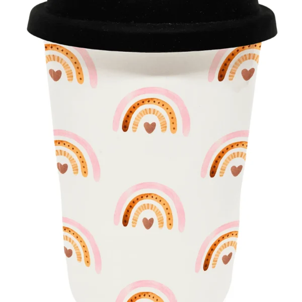 Coração Boho Copo Tipo Starbucks