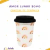 Coração Boho Copo Tipo Starbucks