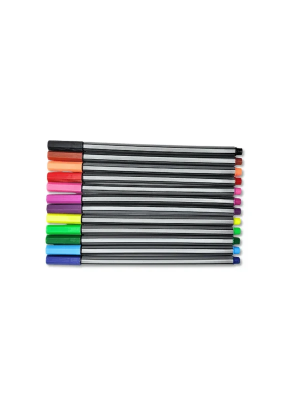 CreativeTouch Fineliners - Kit de canetas com 12 cores