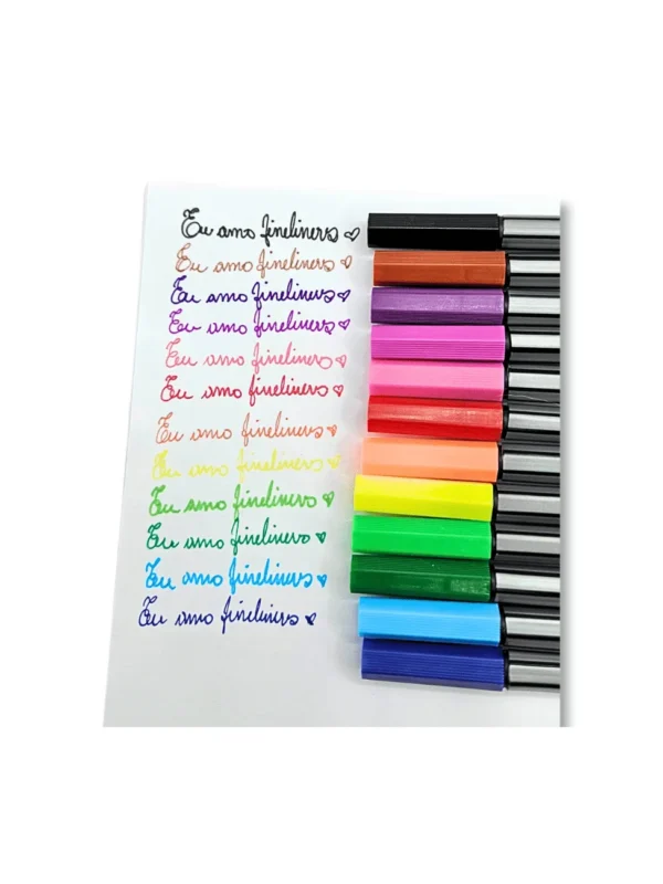 CreativeTouch Fineliners - Kit de canetas com 12 cores