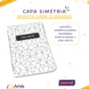Planner Achala Simetria ClassicLines - Insert Journal Pautado